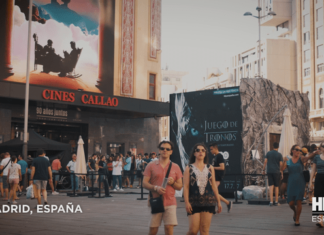 Juego de Tronos en la Plaza de Callao de Madrid