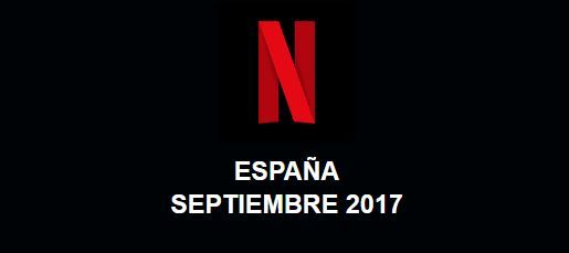 Netflix septiembre 2017