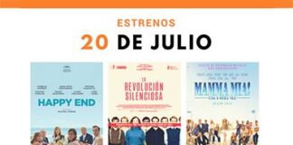 Estrenos 20 de Julio 2018