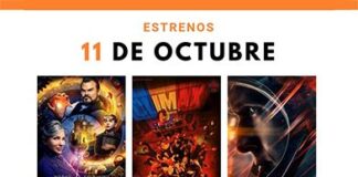 Estrenos 11 de Octubre 2018