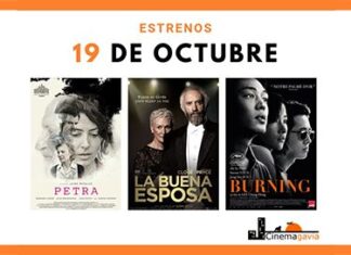 estrenos 19 octubre