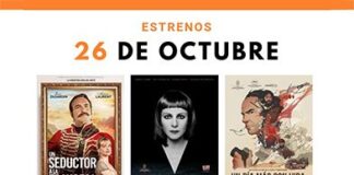Estrenos 26 de Octubre 2018