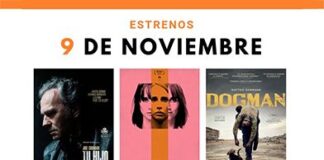Estrenos 9 noviembre