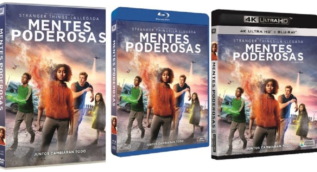 Mentes Poderosas en DVD y BLU-RAY