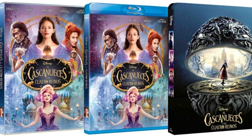 Cascanueces y los Cuatro Reinos en DVD y BLU-RAY