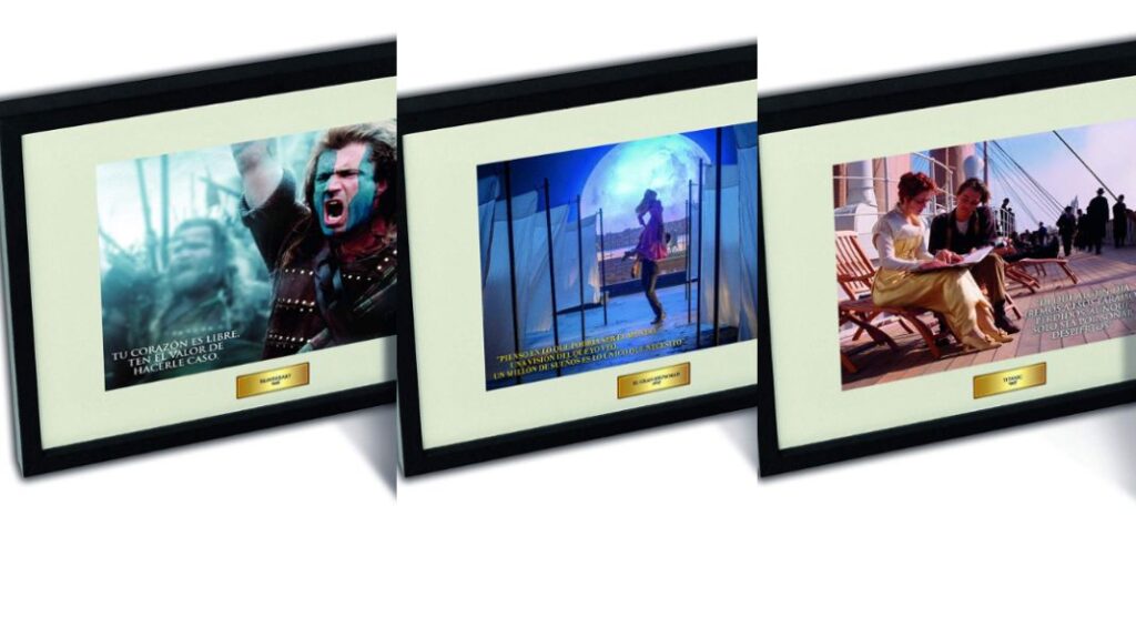 Titanic, Braveheart y El Gran Showman