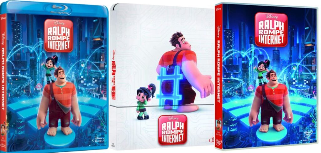 Ralph rompe Internet en DVD y BLU-RAY