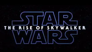 Star Wars IX The Rise of Skywalker
