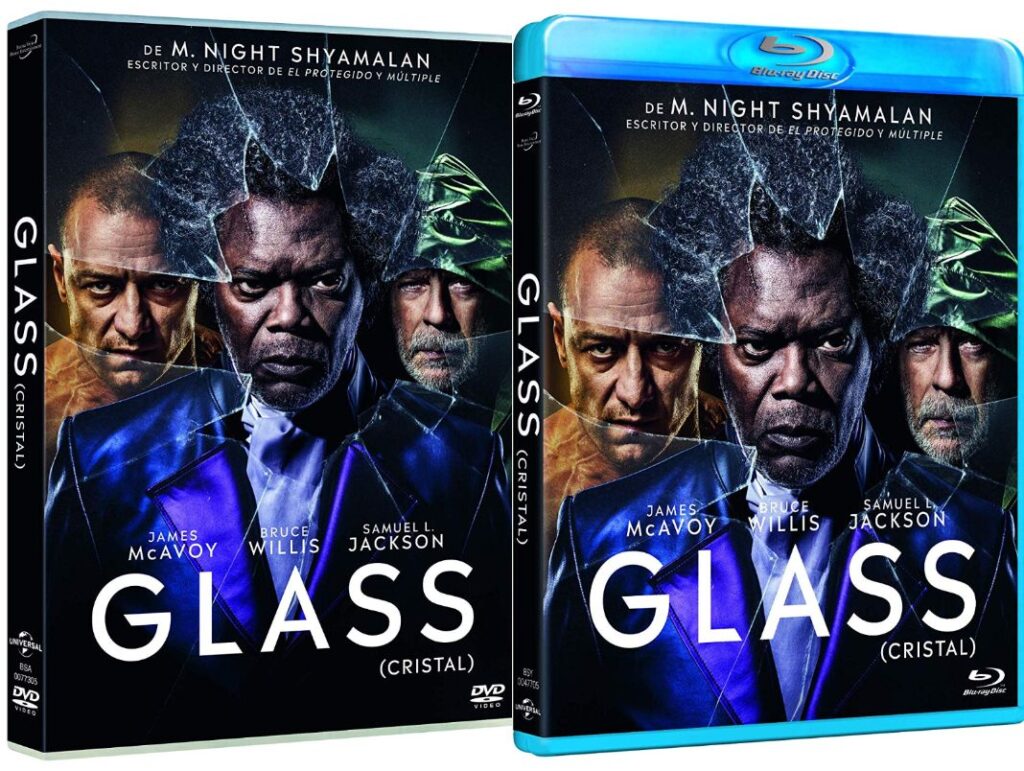 Glass en DVD y BLU-RAY