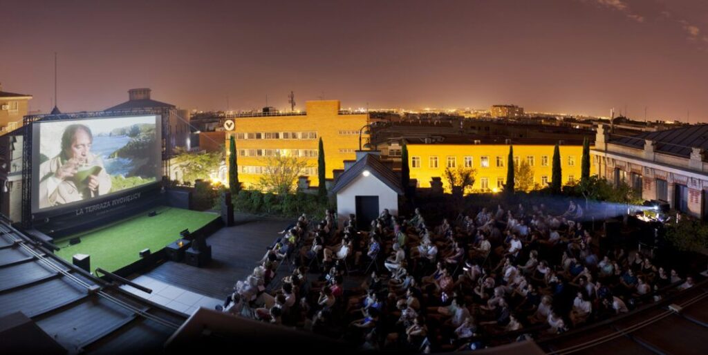 La terraza magnética