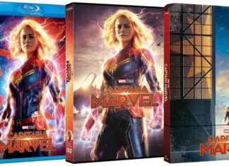 Capitana Marvel en DVD y BLU-RAY