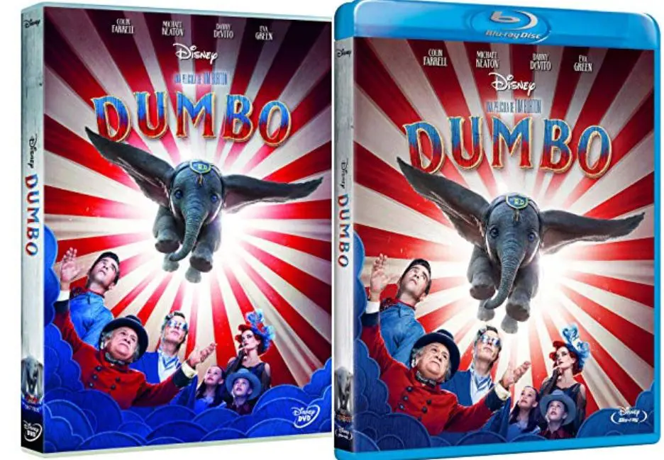 Dumbo en DVD y BLU-RAY