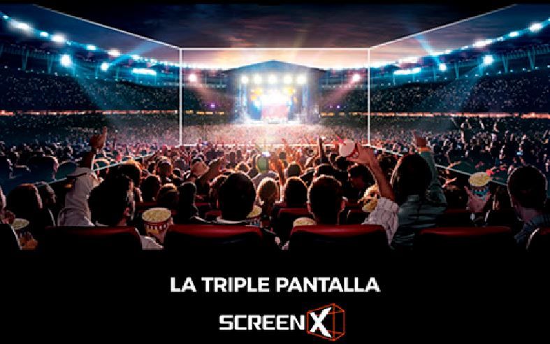 La Triple Pantalla ScreenX