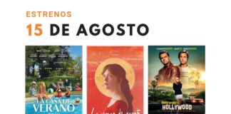 Estrenos 15 de Agosto 2019