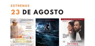 Estrenos 23 de Agosto 2019