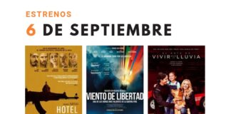 Estrenos 6 de septiembre 2019
