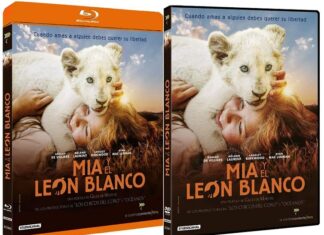 Mia y el león blanco en DVD y BLU-RAY