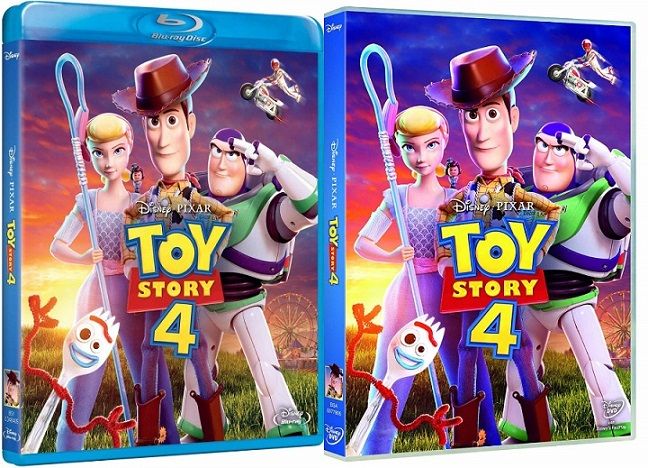 Toy Story 4 en DVD y BLU-RAY
