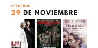 Estrenos 29 de Noviembre 2019