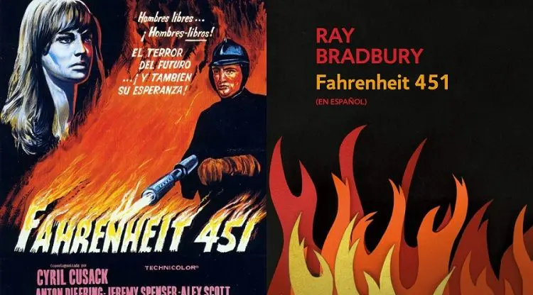 Fahrenheit 451 (1966) - Novela vs película - Bradbury y Truffaut - Crítica