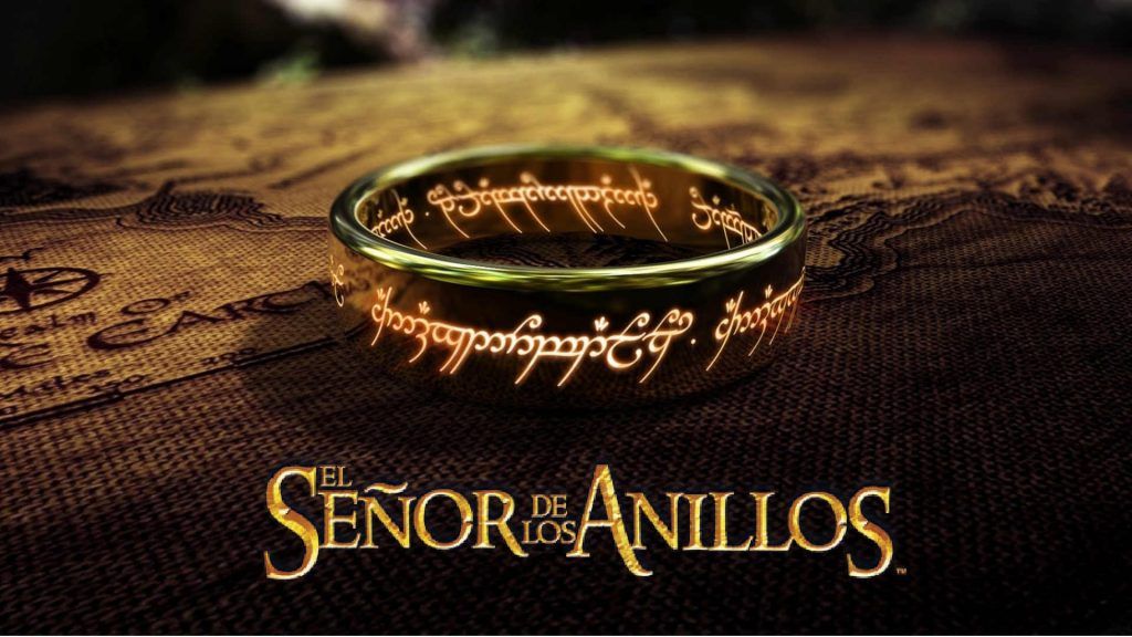 Portada de la trilogía de El señor de los anillos