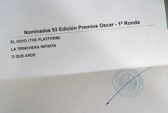 preseleccionadas para los Oscar 2020