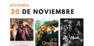 Estrenos del 20 de noviembre de 2020
