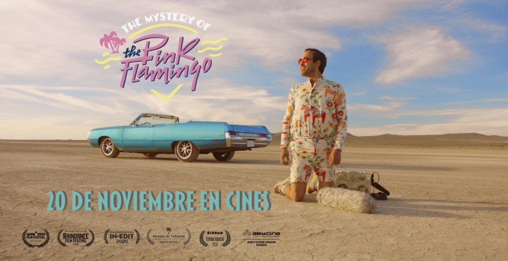 portada de the mystery of the pink flamingo
