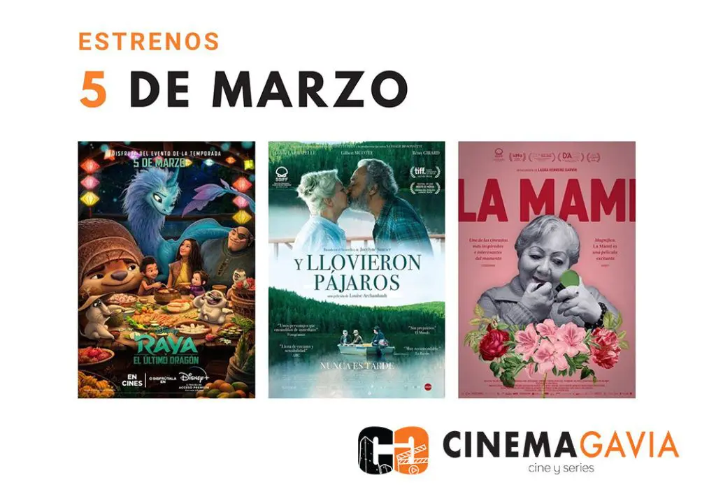 Estrenos del 5 de marzo de 2021