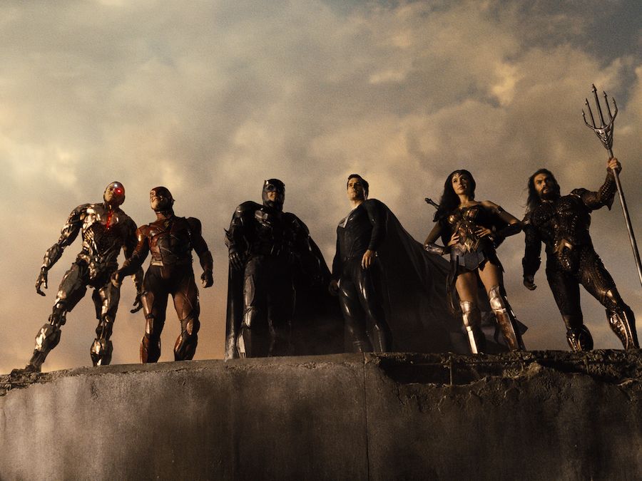 La liga de la justicia de Zack Snyder portada