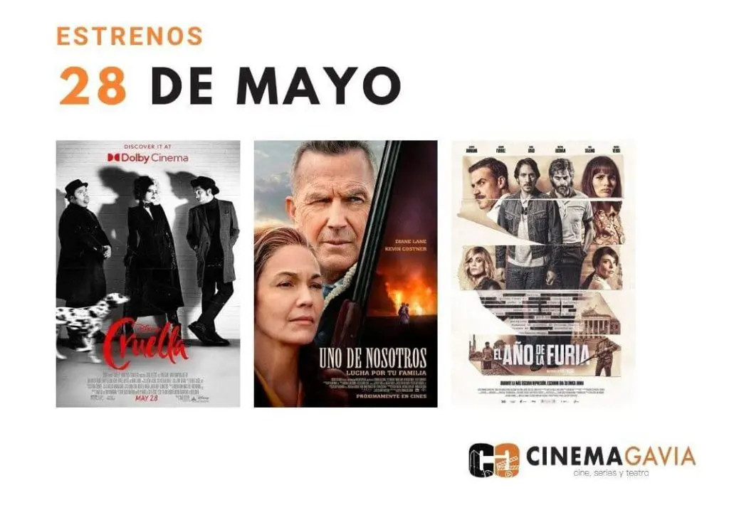Estrenos del 28 de mayo de 2021