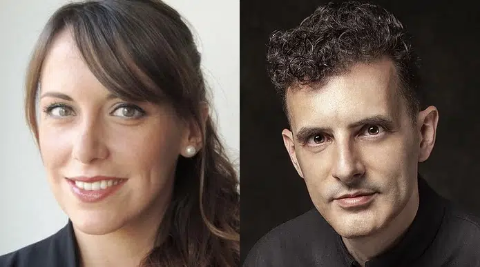 Carmen Romeu y Borja Mariño