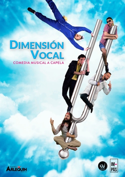 Dimensión vocal comedia musical a capela