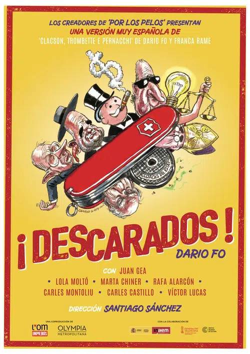Estreno de Tu mano en la mía y Descarados