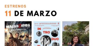 Estrenos del 11 de marzo de 2022