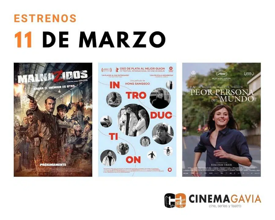 Estrenos del 11 de marzo de 2022