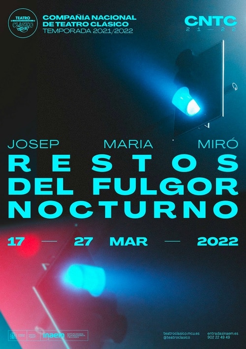Programación de marzo de 2022 de Compañía Nacional de Teatro Clásico