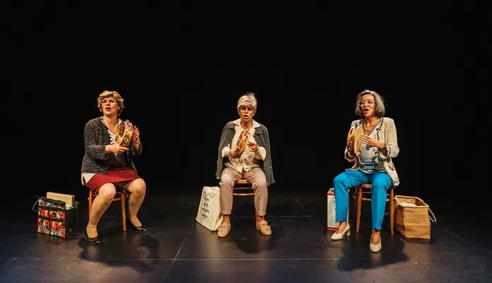 As Fillas Bravas y Vierdingo en Teatro del Barrio