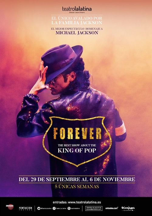 Forever The Best Show About King of Pop en Teatro La Latina