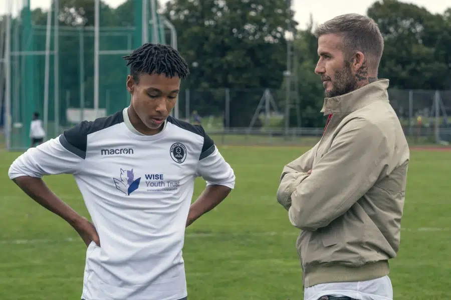 David Beckham Al rescate del equipo