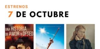 Estrenos del 7 de octubre de 2022.