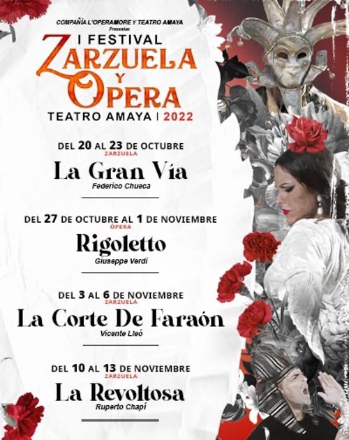 I Festival de Zarzuela y Ópera del Teatro Amaya