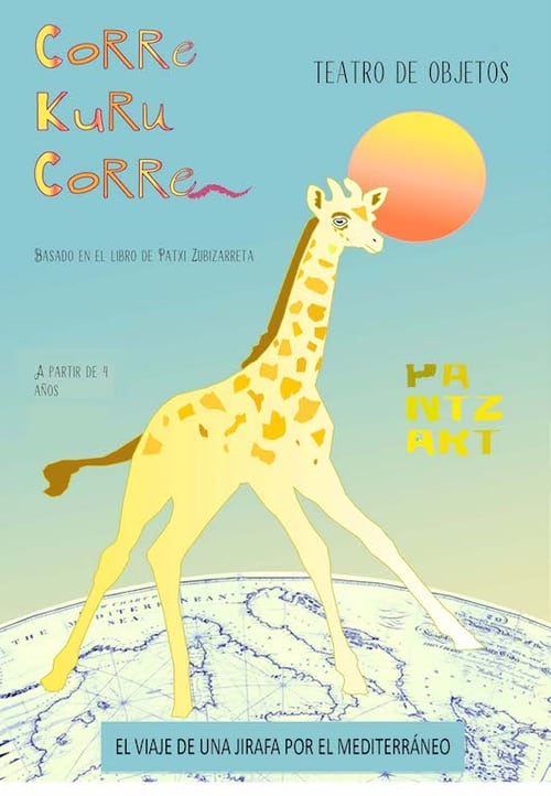 ¡Corre, Kuru, Corre!, el viaje de una jirafa por el Mediterráneo