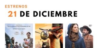 Estrenos del 21 de diciembre de 2022