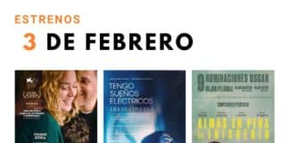 Estrenos del 3 de febrero de 2023