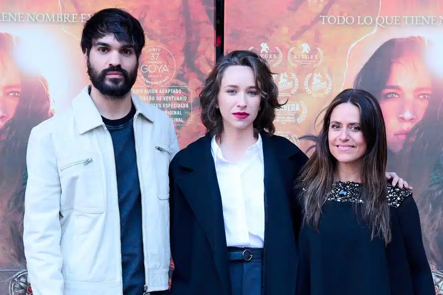 Edurne Azkarate, Eneko Sagardoy e Itziar Ituño