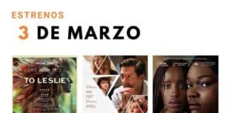 Estrenos del 3 de marzo de 2023