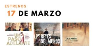 Estrenos del 17 de marzo de 2023