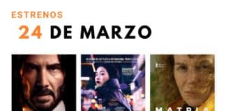Estrenos del 24 de marzo de 2023