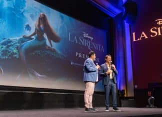 La sirenita premiere